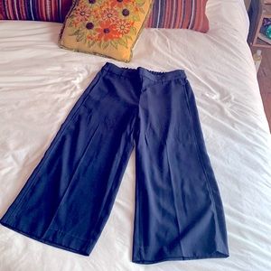 Madewell cropped wide-leg pants